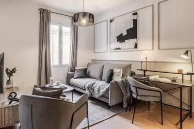 Zona de estar de Gredos - 2 bedrooms in Recoletos