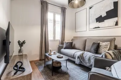 Zona de estar de Gredos - 2 bedrooms in Recoletos