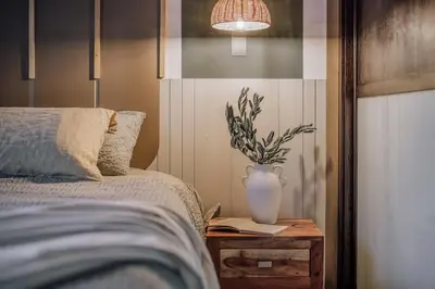 Cama o camas de una habitación en Zarif - 2 bedrooms in Malasaña-Universidad
