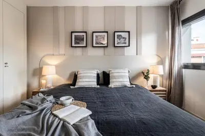 Cama o camas de una habitación en Dono - 3 bedrooms apartment in Chueca