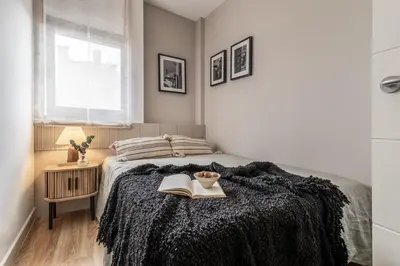 Cama o camas de una habitación en Dono - 3 bedrooms apartment in Chueca