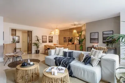 Zona de estar de Selayar - 4 bedrooms in Almagro