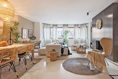 Zona de estar de Selayar - 4 bedrooms in Almagro