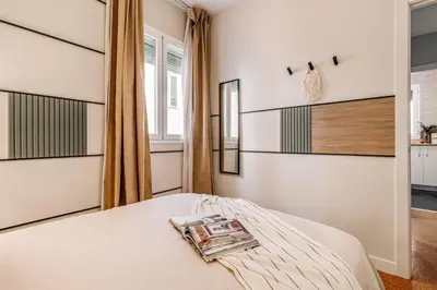 Cama o camas de una habitación en Patti - 2 bedrooms in Ibiza