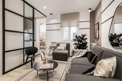 Zona de estar de Emba - 2 bedrooms apartment in Lista