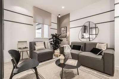 Zona de estar de Emba - 2 bedrooms apartment in Lista