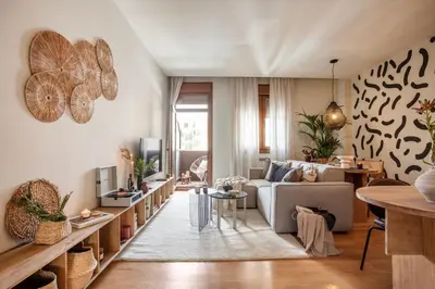 Zona de estar de Ogaden - 2 bedroom in Azca