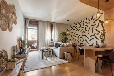 Zona de estar de Ogaden - 2 bedroom in Azca