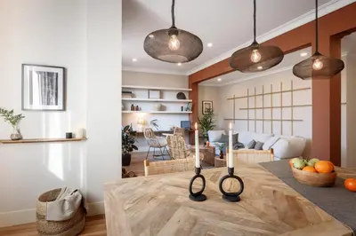 Zona de estar de Ombai - 2 bedrooms in Castellana
