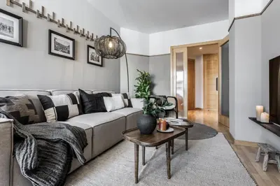 Zona de estar de Elila - 2 bedrooms in Goya