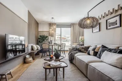 Zona de estar de Elila - 2 bedrooms in Goya