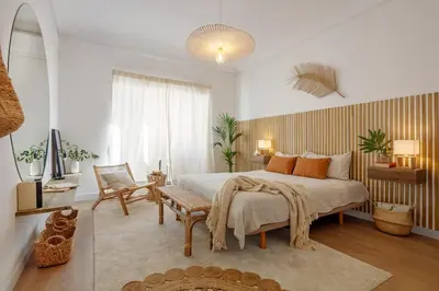 Cama o camas de una habitación en Trikora - 3 bedrooms in Castellana