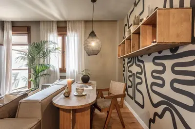 Zona de estar de Zillah - 2 bedrooms in Azca