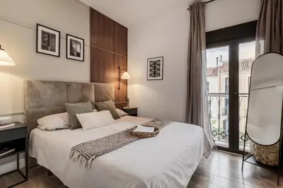 Cama o camas de una habitación en Onyx - 2 bedrooms in Centro