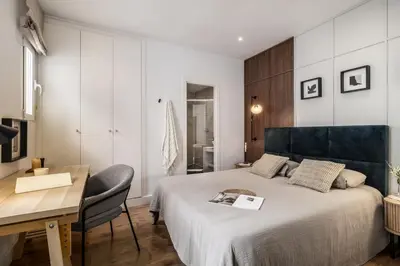 Cama o camas de una habitación en Onyx - 2 bedrooms in Centro