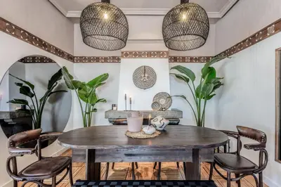 Zona de estar de Kasai - 2 bedrooms and terrace in Malasaña