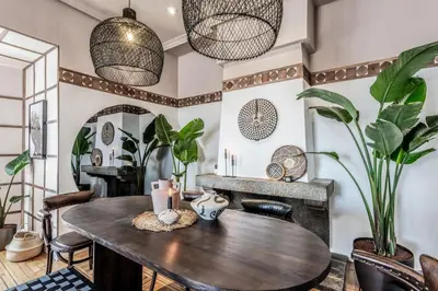 Zona de estar de Kasai - 2 bedrooms and terrace in Malasaña