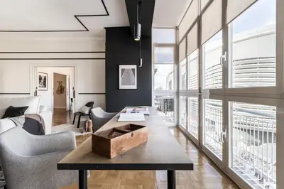 Zona de estar de Castizo - 3 bedroom in Chamartín