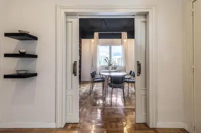 Zona de estar de Castizo - 3 bedroom in Chamartín