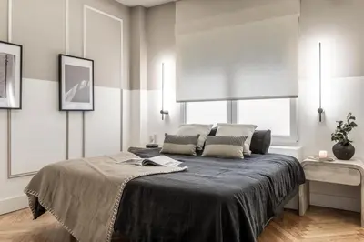 Cama o camas de una habitación en Monte - 3 bedrooms in Almagro