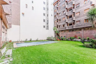 Jardín al aire libre en Sinai - 1 bedroom and pool in Salamanca
