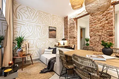 Zona de estar de Zeila - 2 bedrooms in Castellana