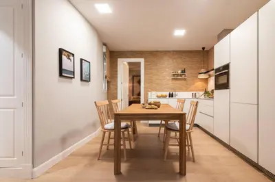 Una cocina o zona de cocina en Pantai - 2 bedroom in Almagro