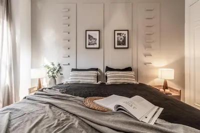 Cama o camas de una habitación en Anastasia - 1 bedroom in Ríos Rosas