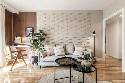 Zona de estar de Anastasia - 1 bedroom in Ríos Rosas