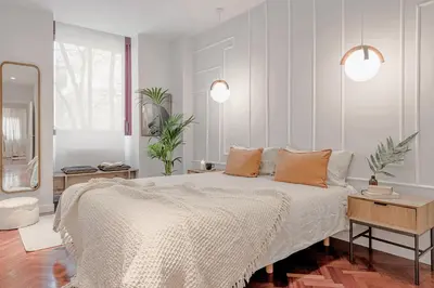 Cama o camas de una habitación en Raja - 2 bedrooms apartment in Almagro