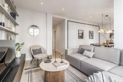 Zona de estar de Stella - 3 bedrooms in Goya