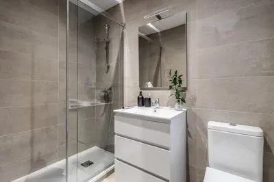 Un baño de Stella - 3 bedrooms in Goya