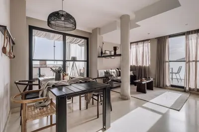 Zona de estar de Tatio - 1 bedroom in Chamberí