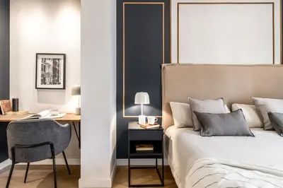 Cama o camas de una habitación en Nicks - 2 bedrooms in Trafalgar