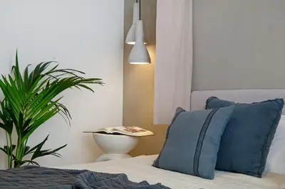 Zona de estar de Koka - 3 bedrooms apartment in Ibiza