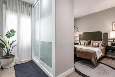Cama o camas de una habitación en Lisala - 2 bedrooms in Trafalgar