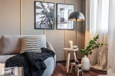 Zona de estar de Opala - 1 bedroom in Castellana