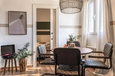 Una televisión o centro de entretenimiento en Camino - 2 bedrooms in Chueca