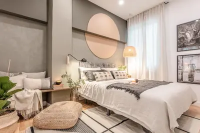 Cama o camas de una habitación en Akabli - 2 bedrooms in Almagro