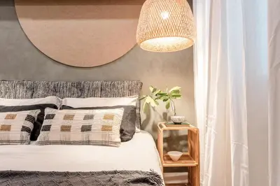 Cama o camas de una habitación en Akabli - 2 bedrooms in Almagro