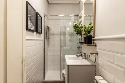 Un baño de Napoli - 3 bedroom and office in Lista