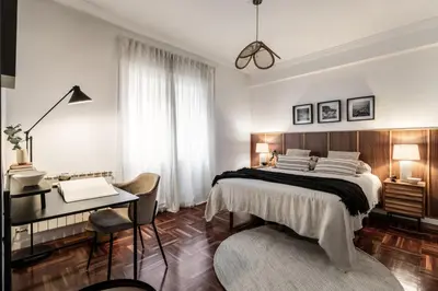 Cama o camas de una habitación en Pagani - 1 bedroom apartment in Goya