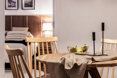 Zona de estar de Pagani - 1 bedroom apartment in Goya