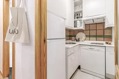 Una cocina o zona de cocina en Guarani - 1 bedroom in Justicia