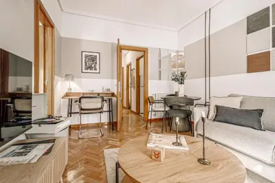 Zona de estar de Guarani - 1 bedroom in Justicia