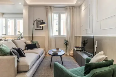 Zona de estar de Laguna - 3 bedroom in Ibiza