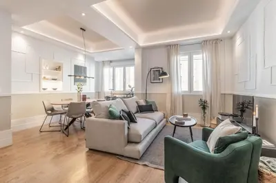 Zona de estar de Laguna - 3 bedroom in Ibiza