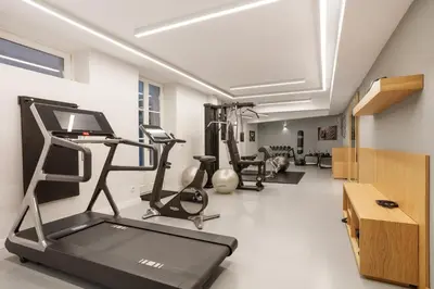 Gimnasio o instalaciones de fitness de Papua - 2 bedrooms and gym in Almagro