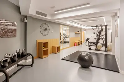 Gimnasio o instalaciones de fitness de Papua - 2 bedrooms and gym in Almagro