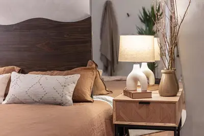 Zona de estar de Guban - 2 bedroom and balcony in Azca